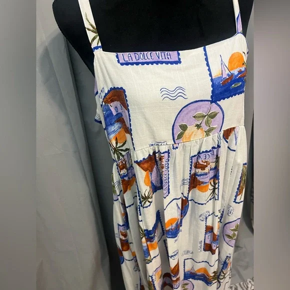 Vacation Abstract Dress - Picture 2 of 5